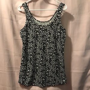 No Boundaries Black & White Top